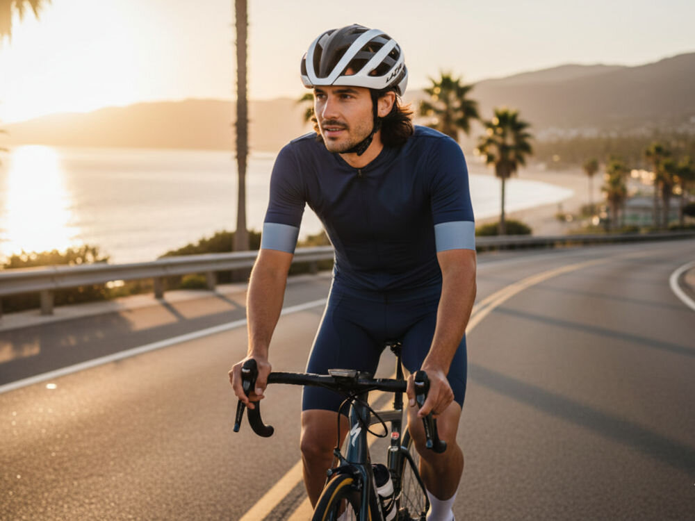 Kask rowerowy LAZER Genesis superlekki 195g z systemem Advanced Rollsys i 22 otworami wentylacyjnymi