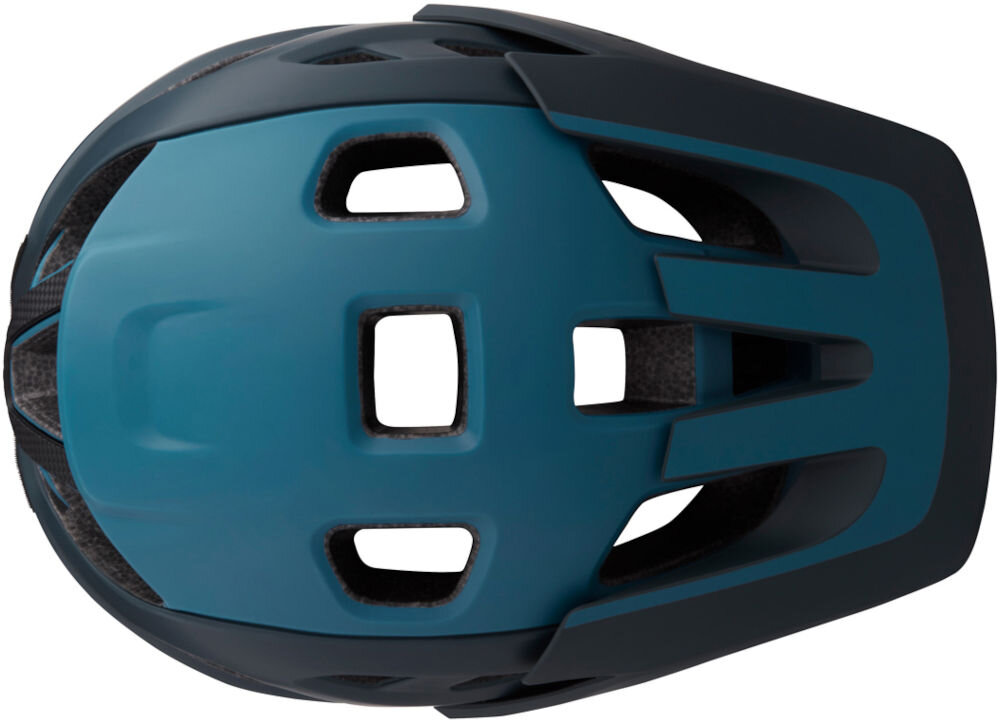 Kask rowerowy LAZER Jackal KinetiCore Niebieski MTB (rozmiar S) wentylacja system wentylacji otwory kasku