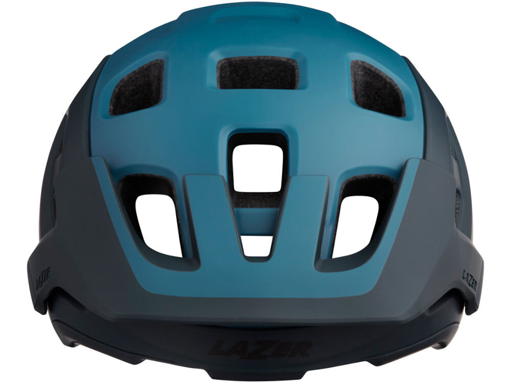 Kask rowerowy LAZER Jackal KinetiCore Niebieski MTB (rozmiar S) dla okularników dla osób noszących okulary miejsce na okulary