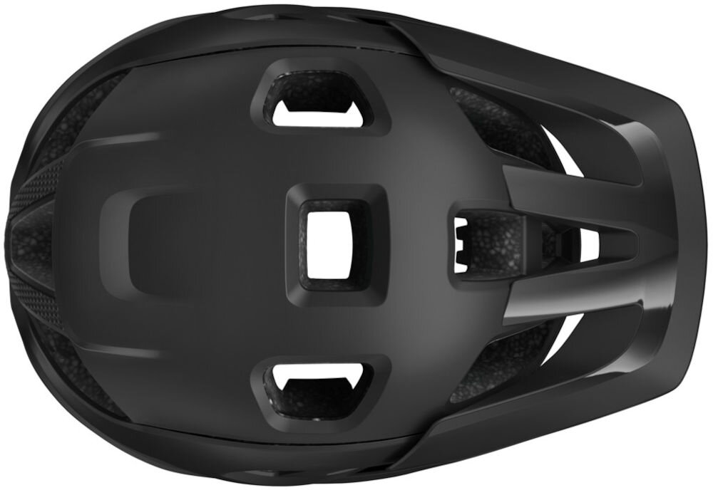 Kask rowerowy LAZER Jackal KinetiCore Czarny MTB (rozmiar M) wentylacja system wentylacji otwory kasku