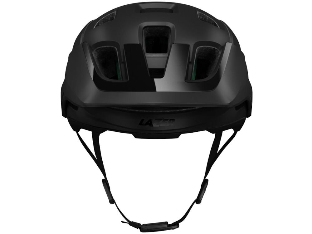 Kask rowerowy LAZER Jackal KinetiCore Czarny MTB (rozmiar M) dla okularników dla osób noszących okulary miejsce na okulary