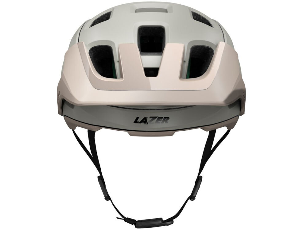 Kask rowerowy LAZER Jackal KinetiCore Piaskowy MTB (rozmiar M) dla okularników dla osób noszących okulary miejsce na okulary