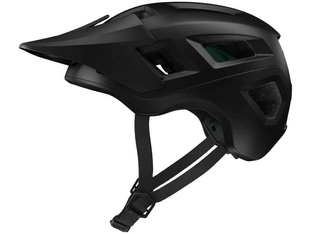 Kask rowerowy LAZER Coyote KinetiCore Czarny mat MTB (rozmiar M) kask bokiem wcięcia na okulary komfortowa jazda