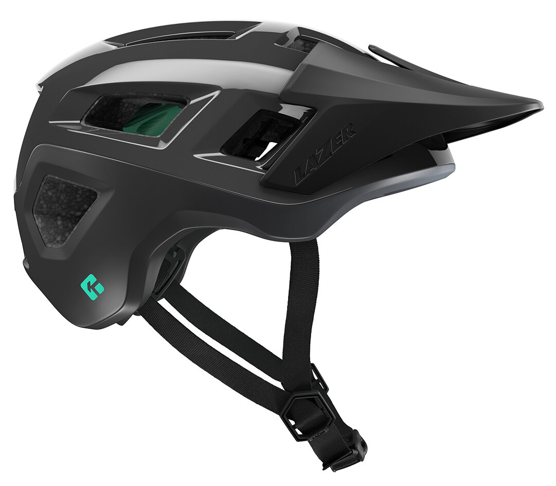 Kask rowerowy LAZER Coyote KinetiCore Tytanowy MTB (rozmiar L) kask bokiem lekki mniej plastiku 5 gwiazdek virginia tech skuteczna ochrona głowy