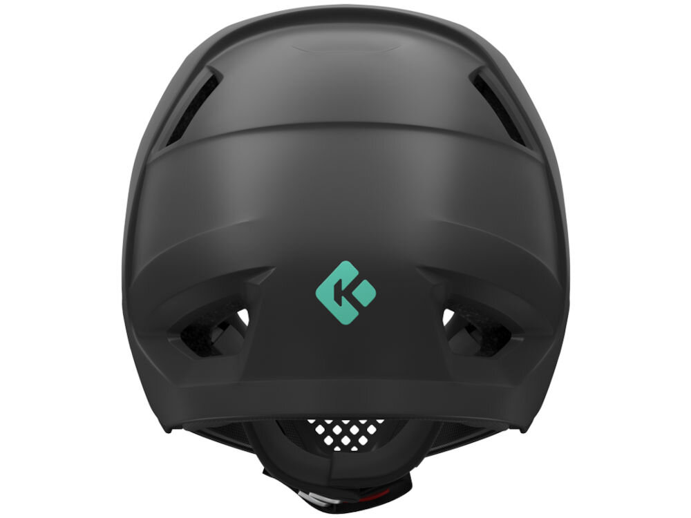 Kask rowerowy LAZER Chase KinetiCore Tył kasku Lazer Cage KinetiCore z logo technologii ochrony przed uderzeniami rotacyjnymi