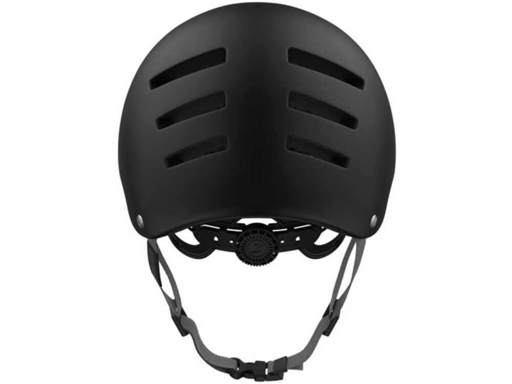 Kask LAZER Armor 2.0 Czarny mat (rozmiar L) kask na białym tle widoczny od tyłu normy CE EN 1078 wysoki poziom ochrony odporność na uderzenia trwałość przez długi czas użytkowania zwiększa bezpieczeństwo spełnia rygorystyczne europejskie standardy jakości matowe czarne wykończenie stylowy wygląd