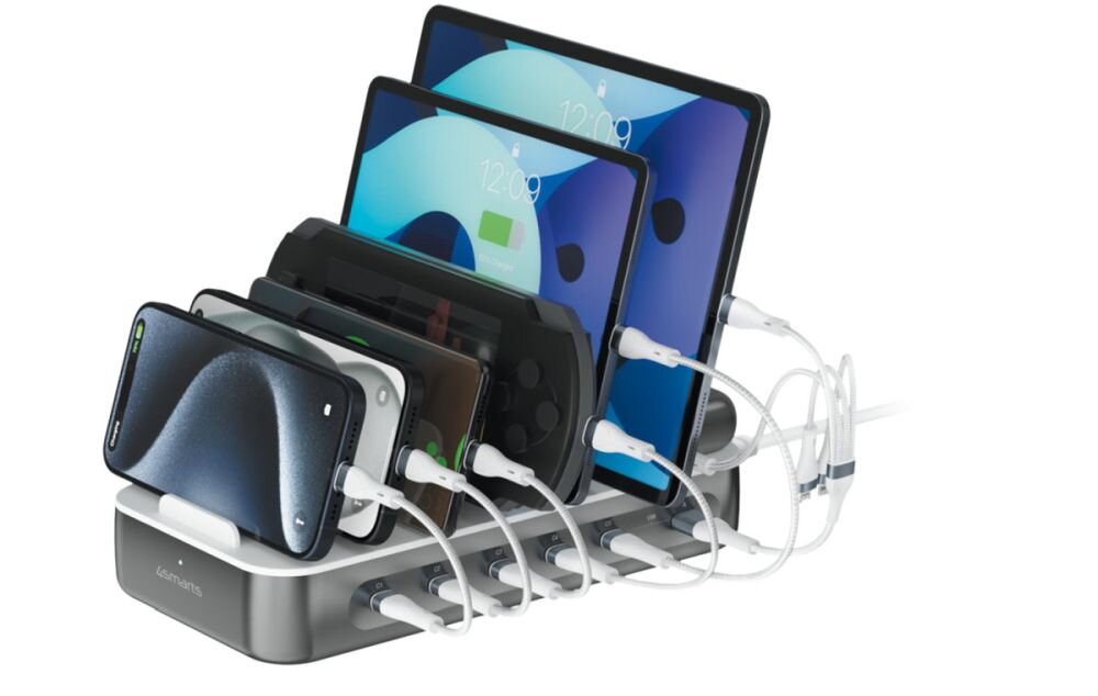 Team 100W – szybkie ładowanie USB-C i USB-A, protokoły QC 4+, PD 3.0, Samsung AFC, stabilna moc