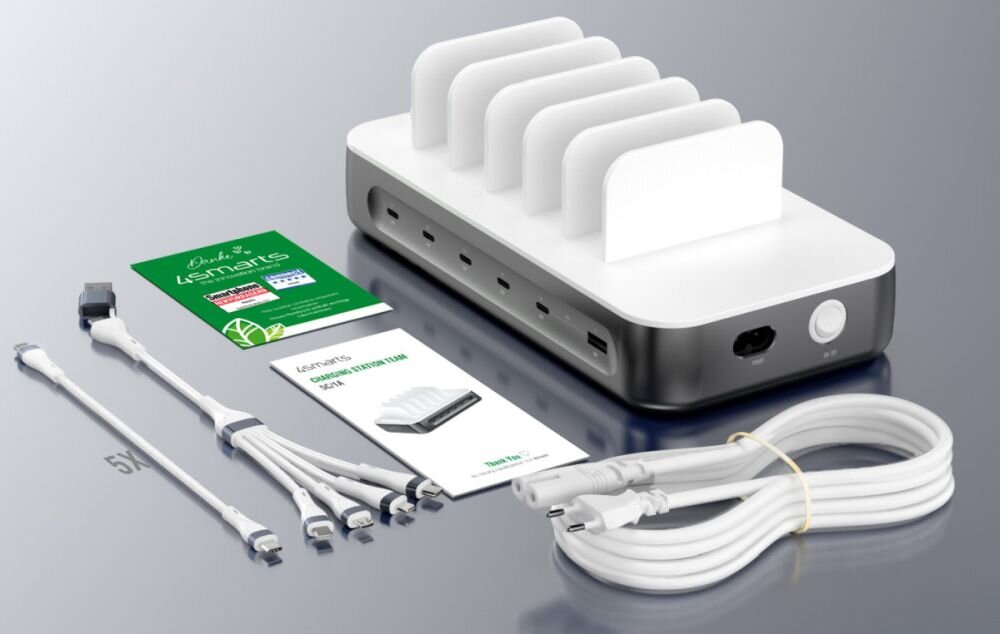 Stacja ładująca 4SMARTS Team 100 W zestaw