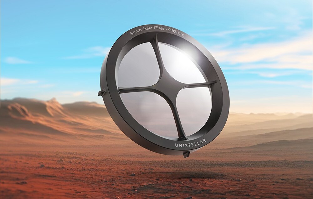 Filtr słoneczny UNISTELLAR do teleskopów Odyssey-Odyssey Pro kv początek opisu