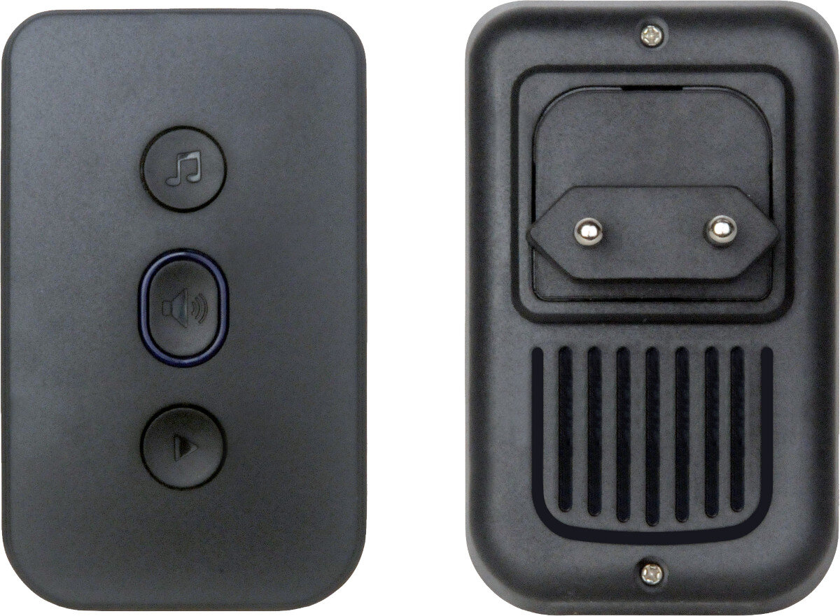 Zestaw wideodomofonowy DENVER VDB-216 Czarno-srebrny podczerwień czujnik ruchu