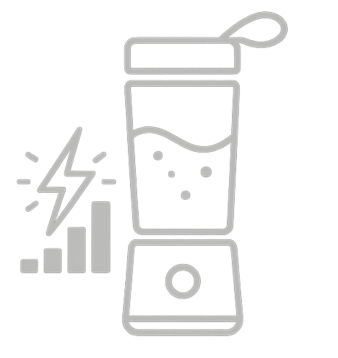 ikona blendera z piorunem