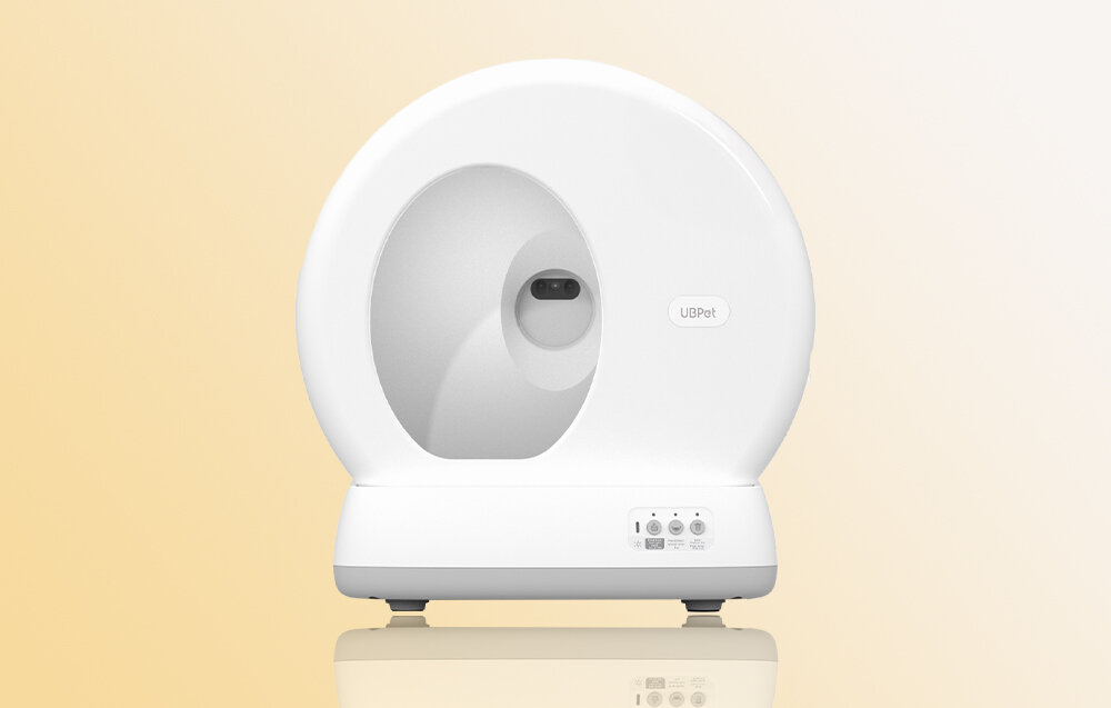 Inteligentna kuweta dla kota UBPET C10 Pro Ochrona podczas użytkowania Wbudowane czujniki  w bezpiecznych warunkach każdego dnia