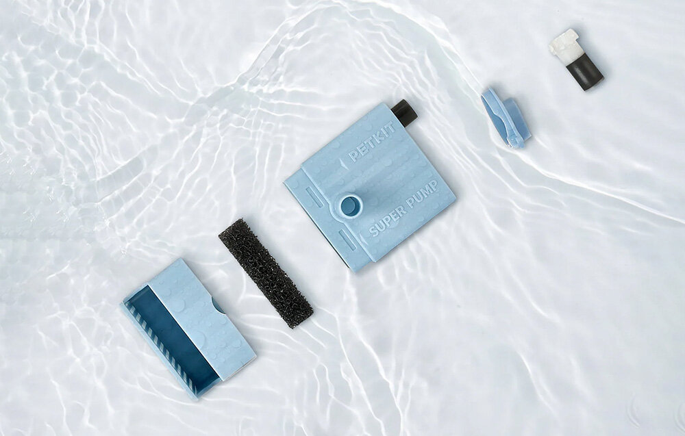 Pompka do fontanny PETKIT Eversweet FFT1 UVC Sterylizacja UV wygląd design prezentacja wizualizacja