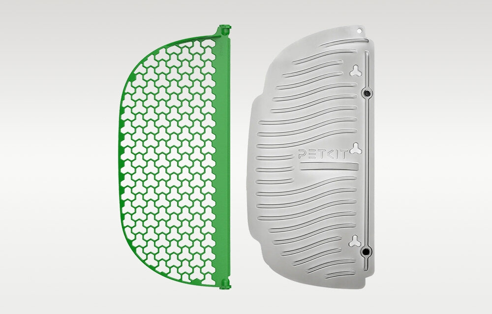 Łopatka do kuwety PETKIT Pura Max/Purobot Max Pro (2 szt.) wygląd prezentacja wizualizacja design Dopasowane do kuwety