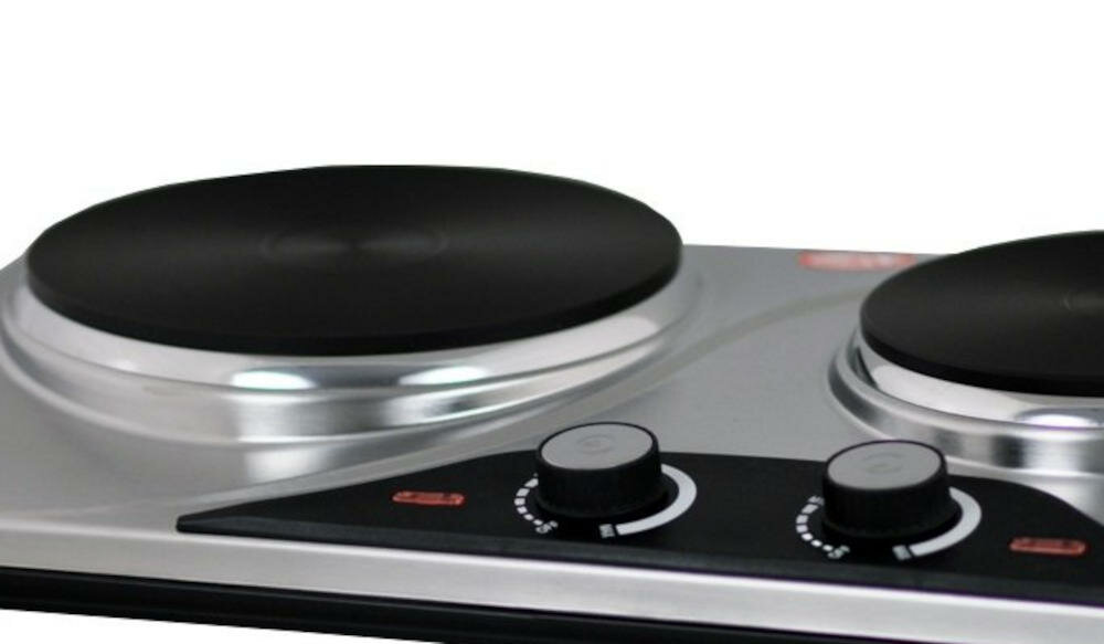 ELECTRO-LINE-102C kuchenka elektryczna palnik łatwe czyszczenie regulacja temperatura termostat antypoślizgowe nóżki stabilność termiczny wyłącznik bezpieczeństwo