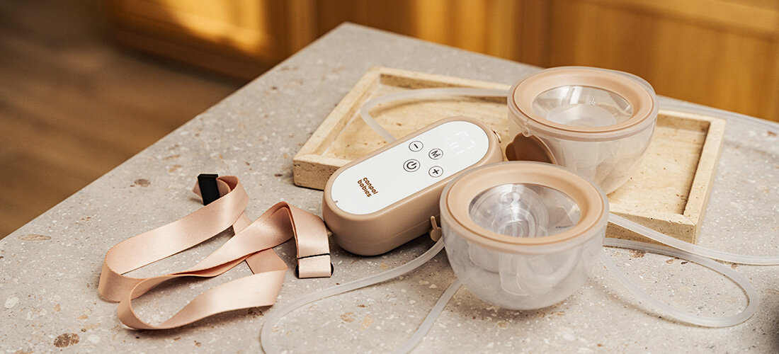 Laktator CANPOL BABIES MilkShell 20/106 Podwójny siłę ssania 30 kPa Skuteczna siła ssania od pierwszych dni