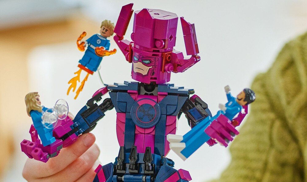 LEGO 76316 Marvel Figurka Fantastycznej Czwórki kontra Galactus film figurki