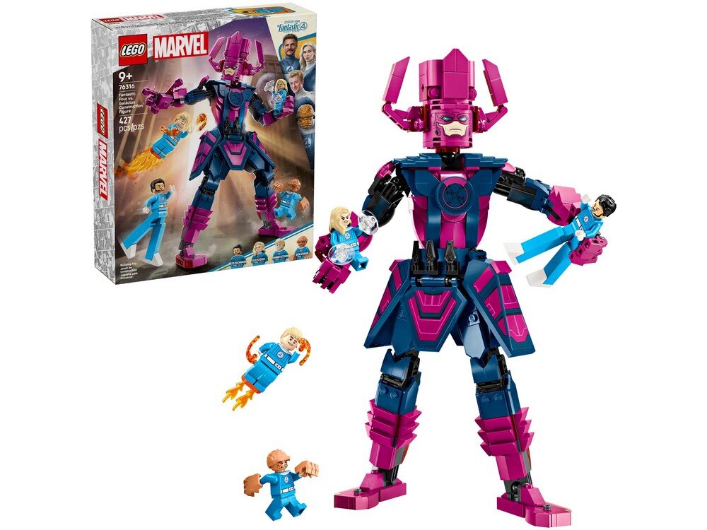 LEGO 76316 Marvel Figurka Fantastycznej Czwórki kontra Galactus Zestaw