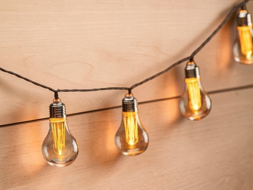 Girlanda solarna EXTRALINK Hemma EX.24947, montaż, żarówki, styl, balkon, 