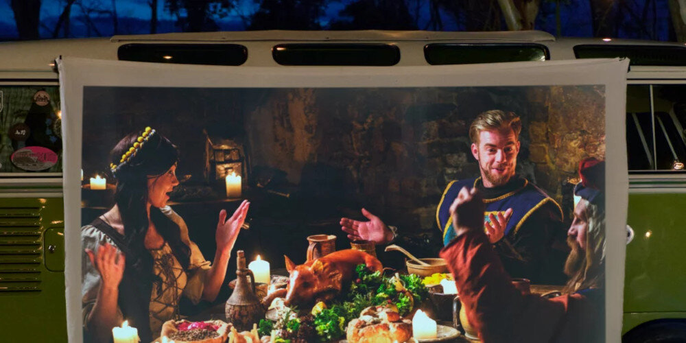 Projektor BENQ GS50 kolory jakosc