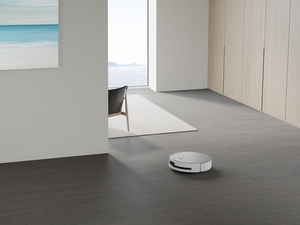 Robot sprzątający ECOVACS Deebot X8 Omni Biały Efektywne zarządzanie asystent głosowy YIKO-GPT sterowanie komendy głosowe Aplikacja ECOVACS HOME  kontrola harmonogram sprzątanie integracja z Matter Smart Home ekosystem