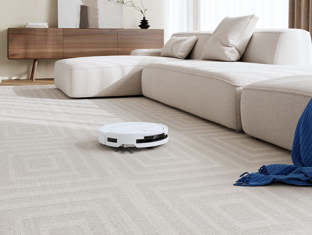 ECOVACS Deebot T50 Pro Omni White Робот-пилосос Презентація Дизайн Візуалізація Стиль життя