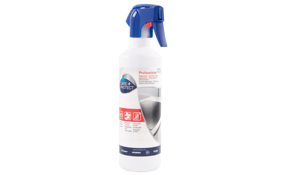 Płyn do czyszczenia płyt ceramicznych i indukcyjnych CARE+PROTECT produkt opakowanie