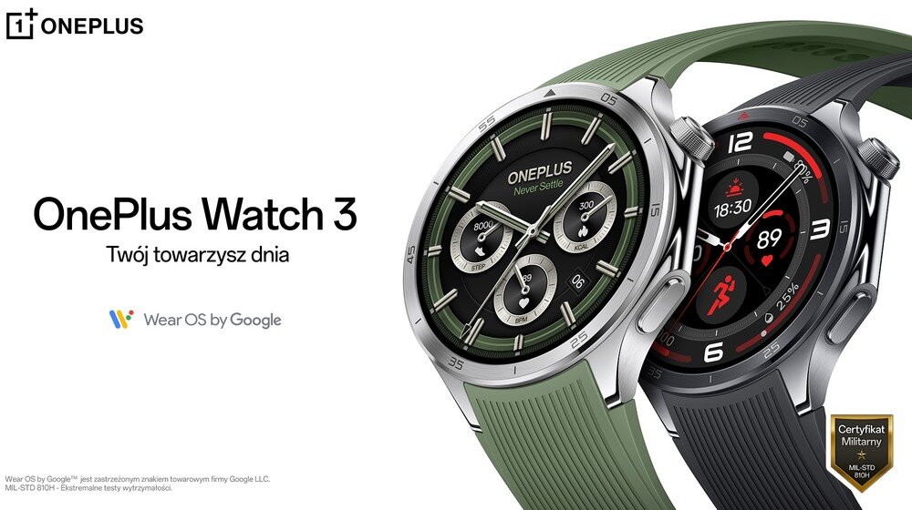 Smartwatch ONEPLUS Watch 3 kv początek opisu