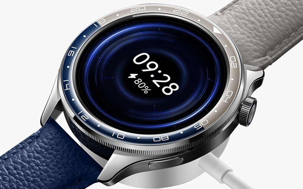 Smartwatch XIAOMI Watch S4 na ładowarce
