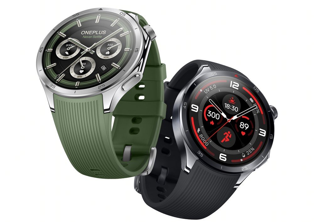 Smartwatch ONEPLUS Watch 3 2 kolory obok siebie