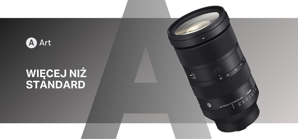 Obiektyw SIGMA A 28-105mm f-2.8 DG DN kv początek opisu