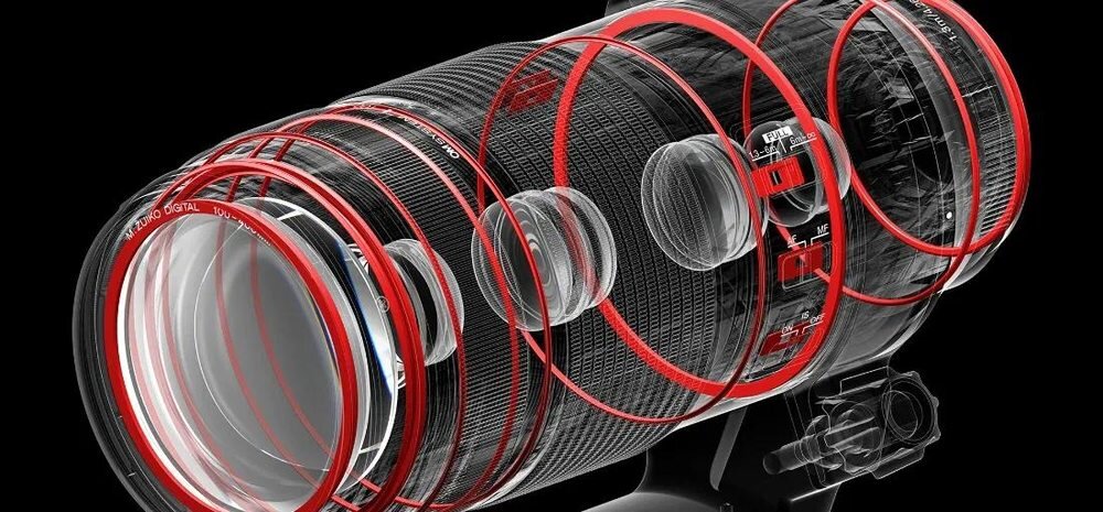 Obiektyw OM SYSTEM (Olympus) M.Zuiko ED 100-400 mm f-5.0 IS II EZ-M1040-2 uszczelnienie IPX1 odporność na kurz i wilgoć