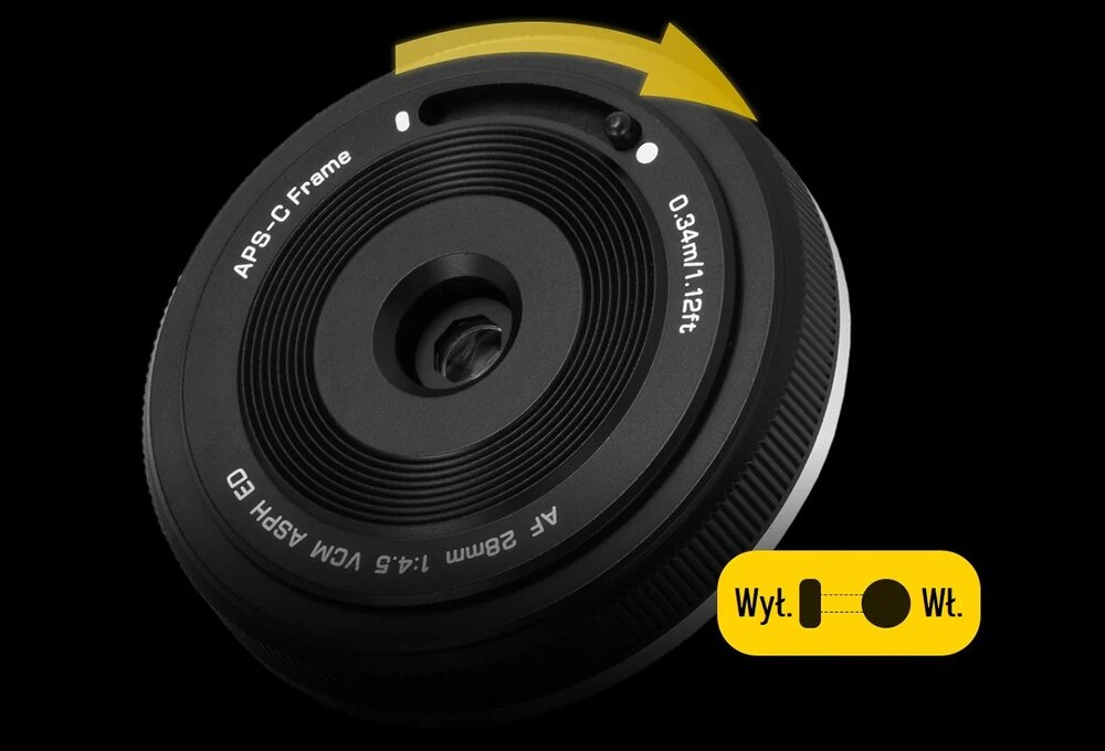 Obiektyw Viltrox AF 28 mm f-4.5 osłona HD Nano odporność na warunki pogodowe