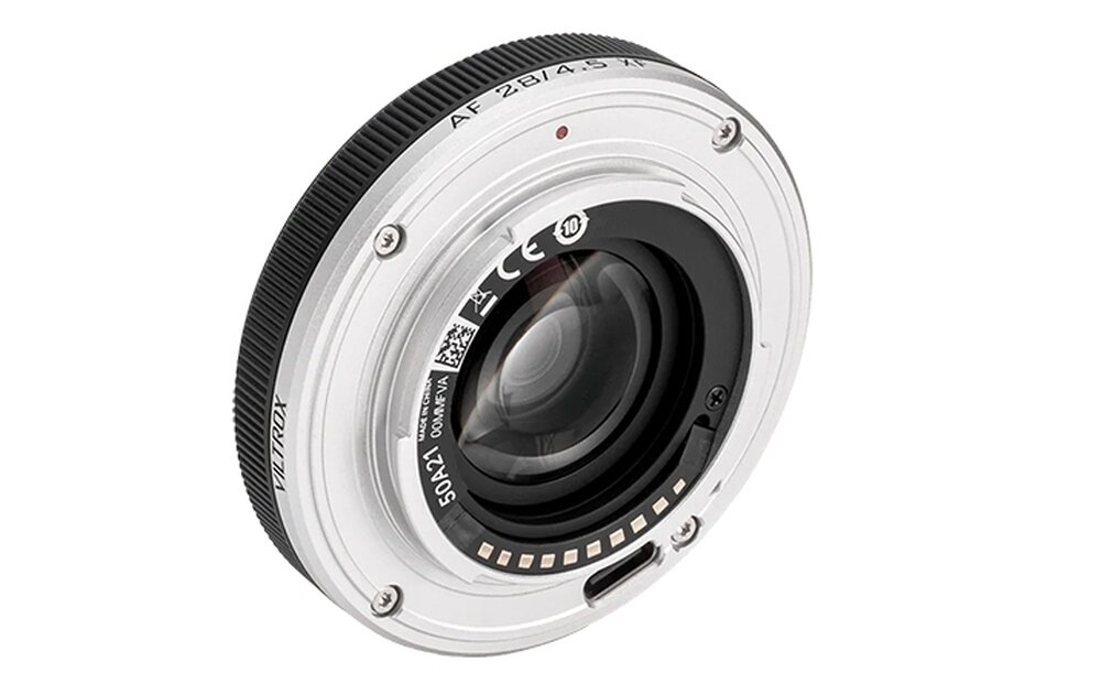 Obiektyw Viltrox AF 28 mm f-4.5 aktualizacja firmware kompatybilność z Fujifilm X