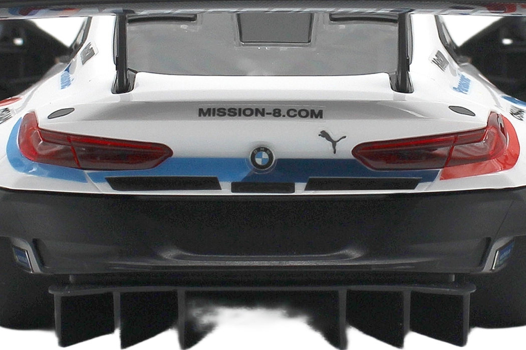 Samochód zdalnie sterowany RASTAR BMW M8 GTE zabawa wyścigi powierzchnia materiał zasilanie