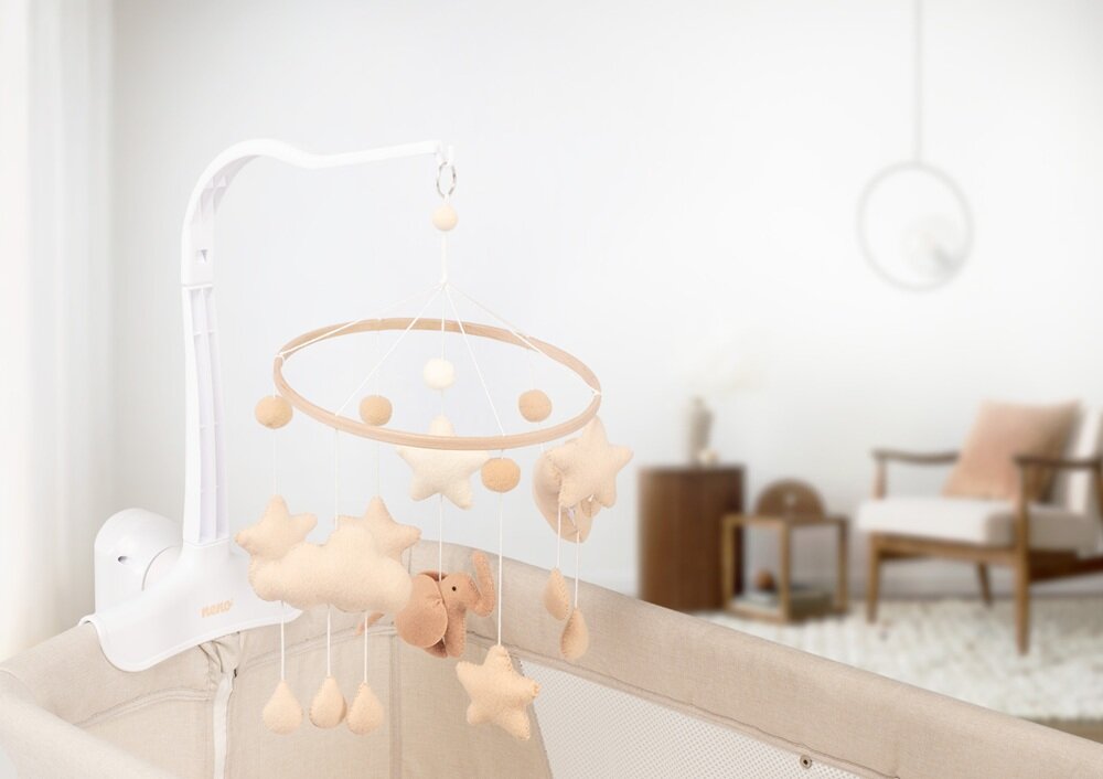 Karuzela NENO Eli NEN-BAB-ZB003 solidne wykonanie, stabilny pałąk, trwałość