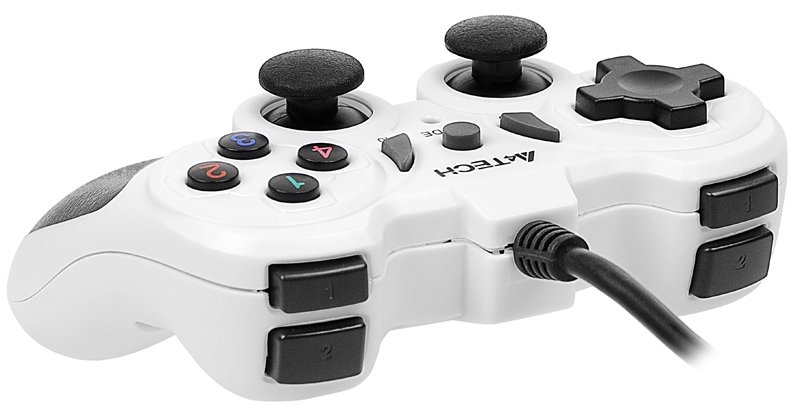Kontroler A4TECH X7-T4 Snow (PC/PS2/PS3)