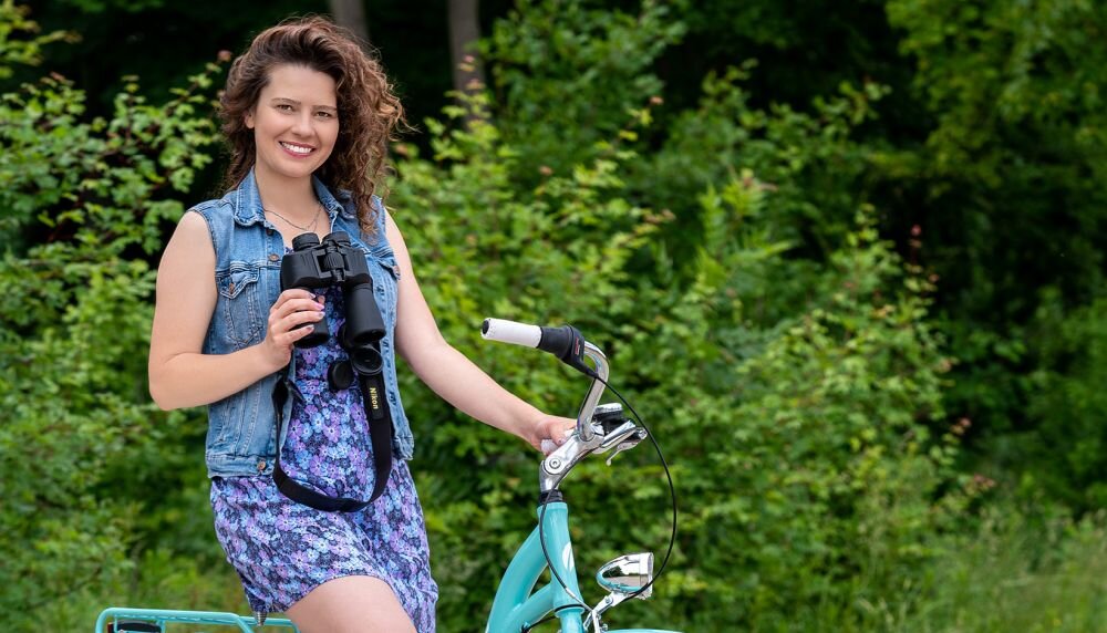 Lornetka NIKON Action EX 12x50 CF optyka waga konstrukcja ogniskowa zoom przybliżenie dioptria muszle oczne obiektywy soczewki pryzmat powłoka gwint okulary obserwacja przyroda sport powiększenie