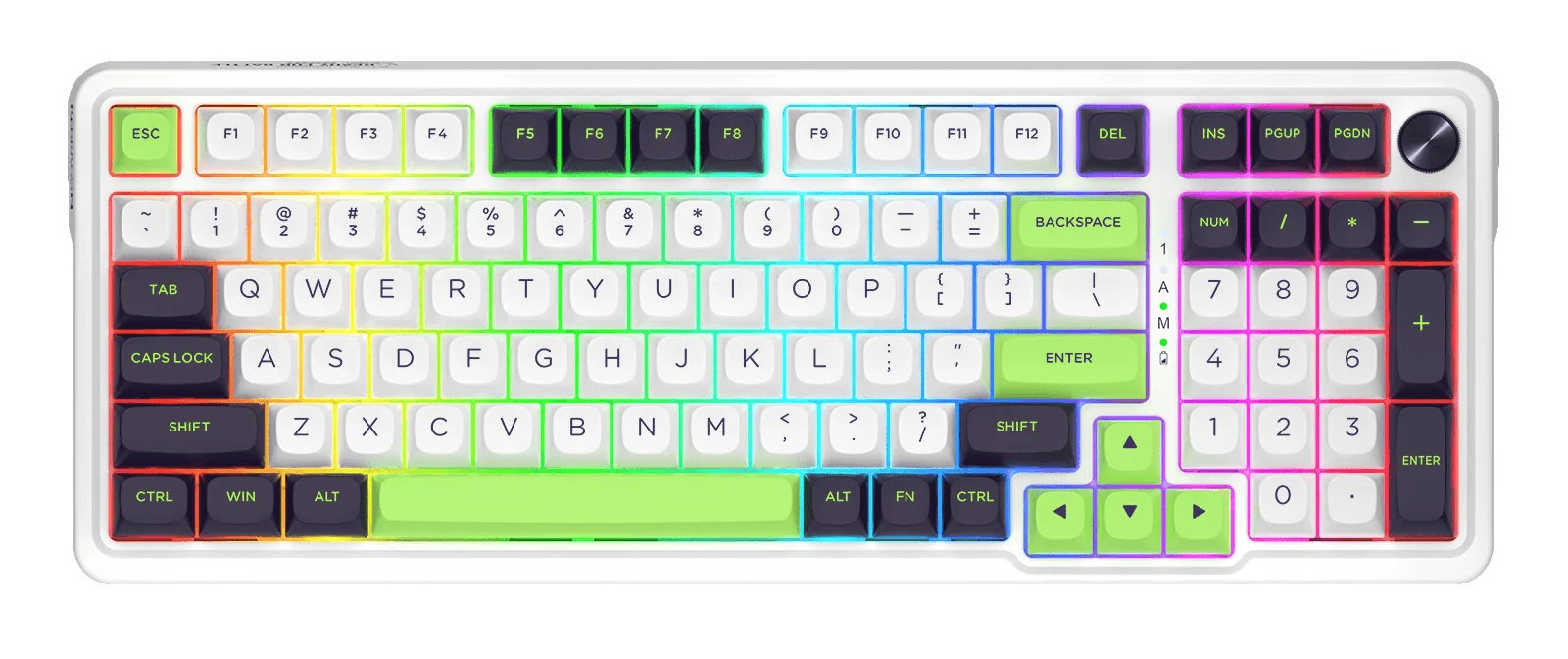 REDRAGON Eisa Max Podświetlenie RGB efektów świetlnych i trybów Dedykowane oprogramowanie personalizację kolorów