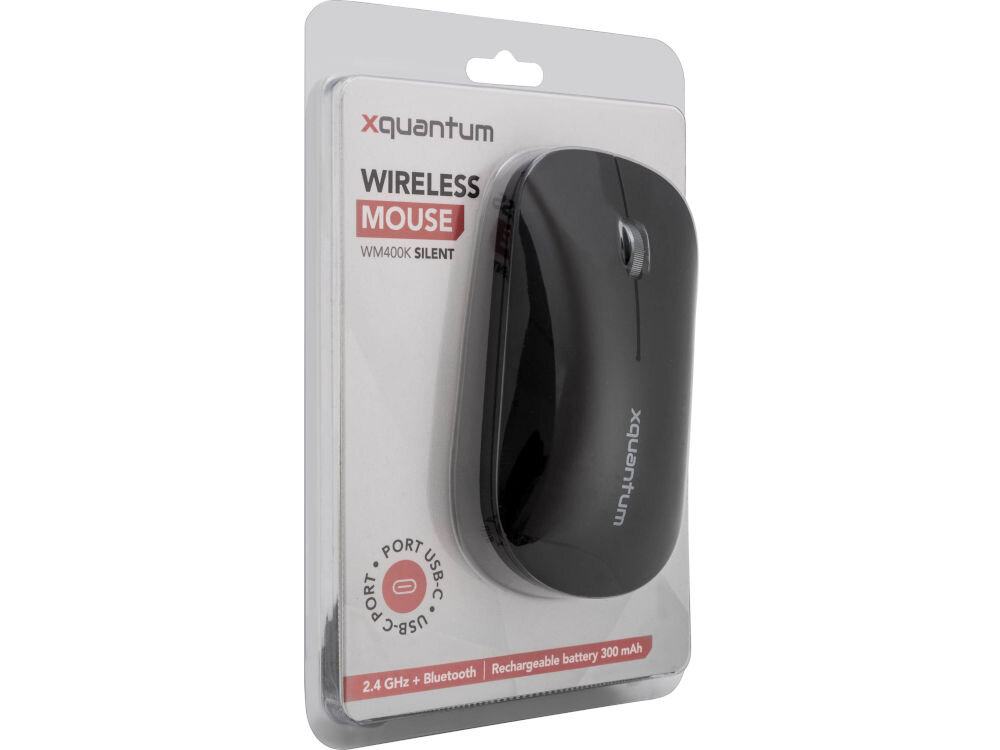 Mysz XQUANTUM WM400K elementy zestaw pudełko