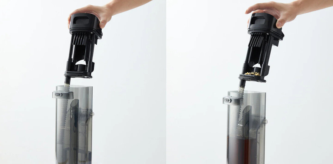 Odkurzacz UWANT D100 Wet & Dry Biały Łatwe mycie elementów Szczotka z certyfikatem IPX6 bezpiecznie myta pod bieżącą wodą