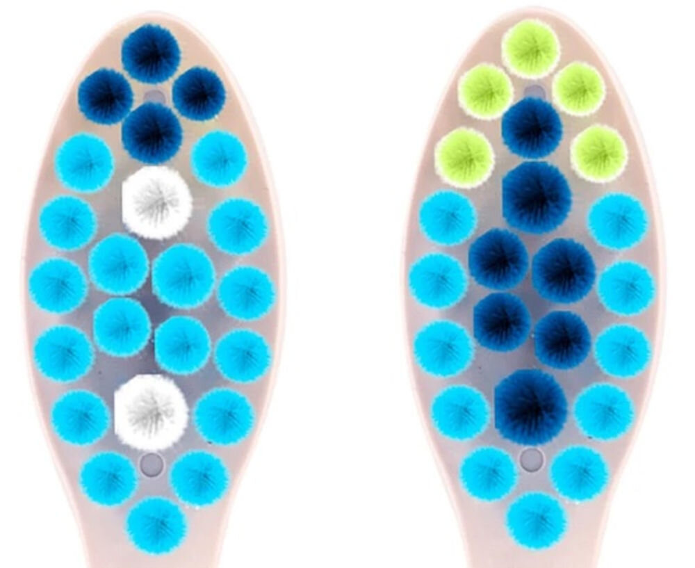 Oryginalna końcówka do szczoteczki BERDSEN Galaxy (2 szt.) Różowy (Delikatna dla zębów) Skuteczne oczyszczanie zębów Ruch pulsacyjno-wymiatający świeży oddech czystość zdrowie zębów bez obaw o ich nadmierne ścieranie