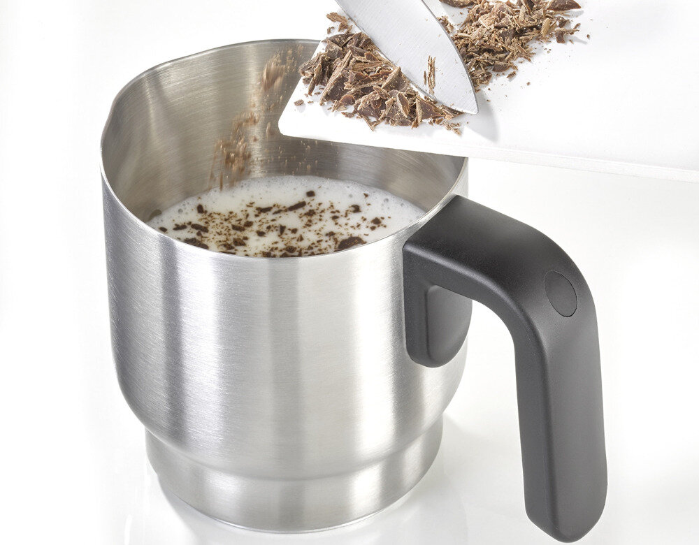 Spieniacz CASO Crema & Choco 1665 Czarny Gorąca czekolada Funkcja topienia czekolady z kawałków lub proszku relaks