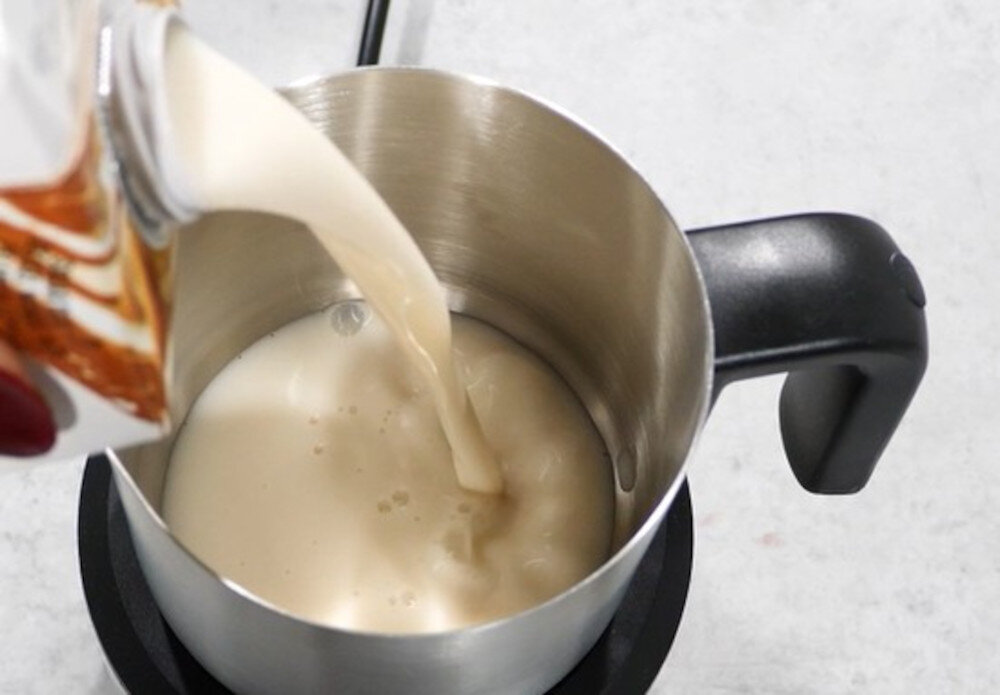 Spieniacz CASO Crema & Choco 1665 Czarny Pojemność i moc wymiary