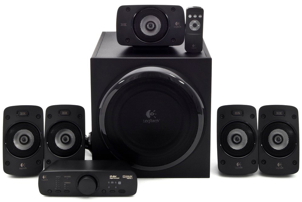 GŁOŚNIKI LOGITECH Z906 front