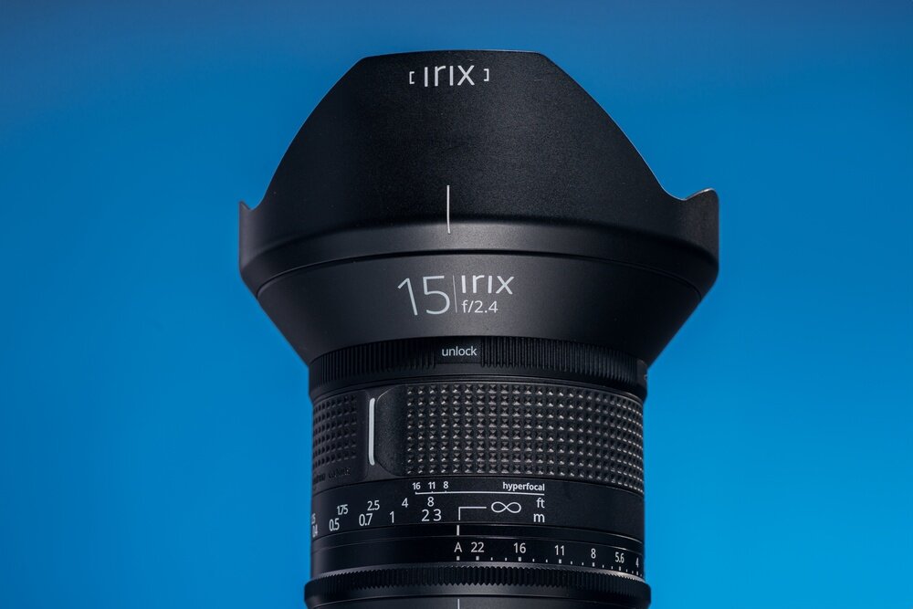 Obiektyw IRIX Dragonfly 15 mm f-2.4 Sony E automatyczny zapis danych EXIF  