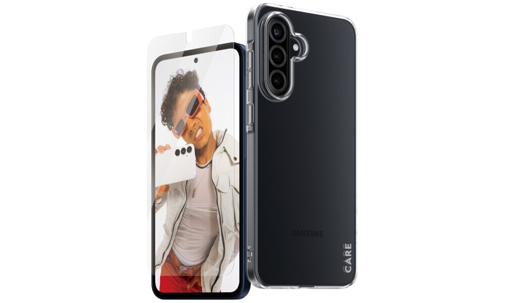 CARE by PanzerGlass 2-in-1 Fashion Protection Bundle stylowy zestaw ochrona telefonu szkło i etui