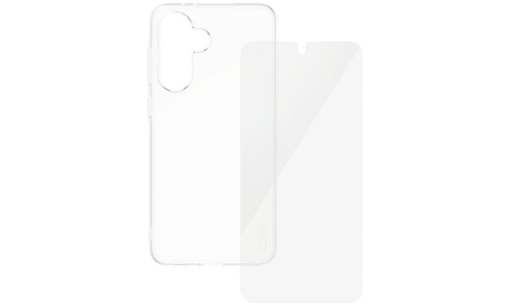 CARE by PanzerGlass 2w1 zestaw szybki montaż EasyAligner instrukcja QR wygoda ochrona i styl