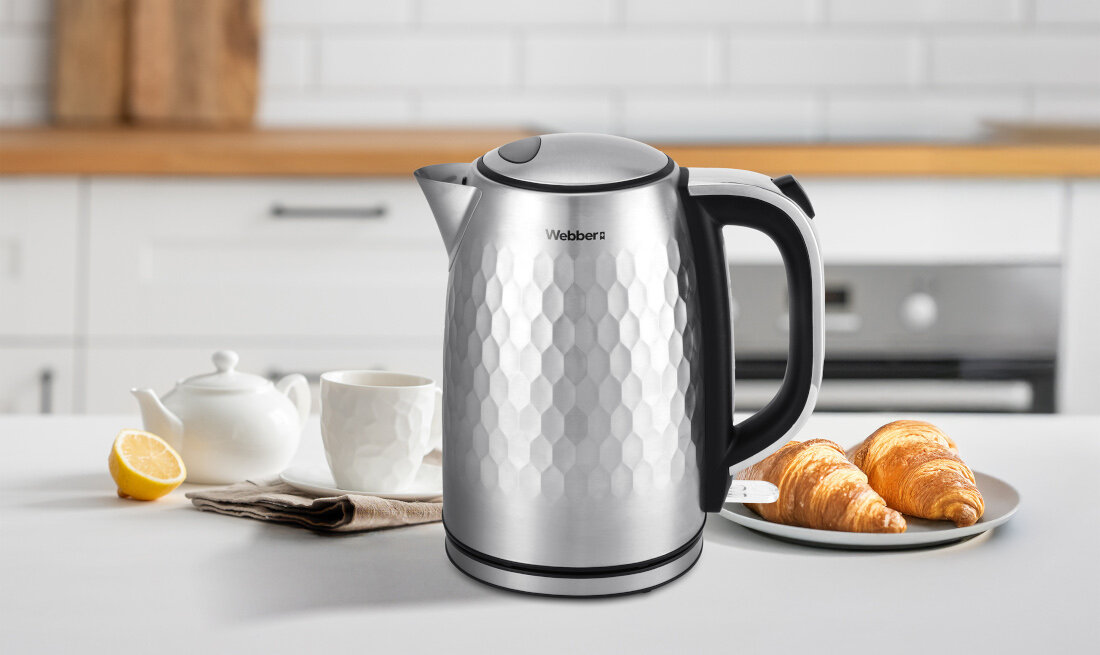 Czajnik WEBBER WK-330 Szybkie i wygodne gotowanie wygląd wizualizacja prezentacja design tło