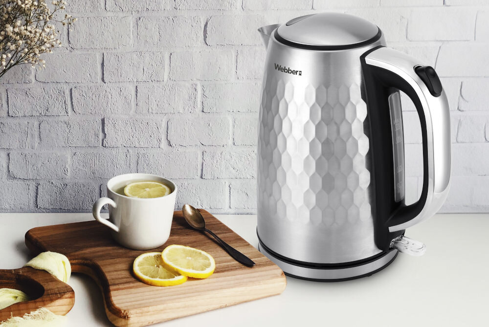 Czajnik WEBBER WK-330 Moc, która oszczędza czas MOC poranna herbata lub kawa Krótki czas gotowania liczy się każda minuta